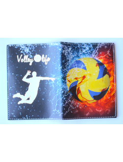 Обложка на автодокументы "Огонь-вода"