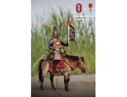 Монгольский конь лошадь фигурка 1/6 Scale Liaodong Mongol Cavalier Horse Animal Model Toy M002 Mr.Z