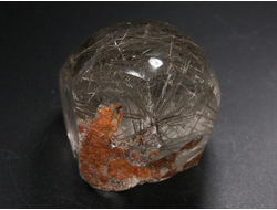 Кварц горный хрусталь с рутилом (рутиловый), полировка, Бразилия (48*39*38 мм, 107 г) №29899