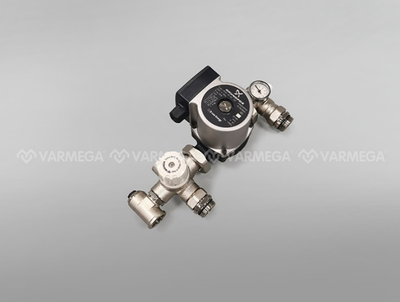 Насосно-смесительный узел для теплого пола VARMEGA G011000N-UT (замена VM15001) с насосом Grundfos 25-65