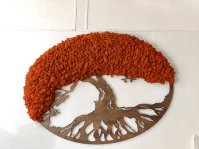 ЖИВАЯ ЭКО-КАРТИНА 1004 (100х75см)