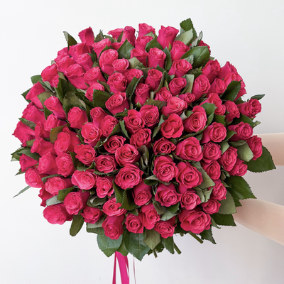 Букет из 101 розы Tacazzi 50 см
