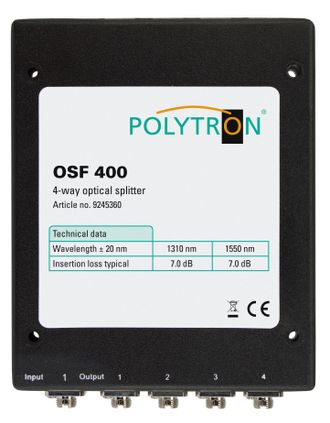 OSF 400   Оптический делитель
