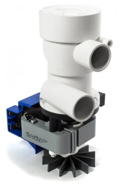 Насос Indesit с крыльчаткой + улиткой