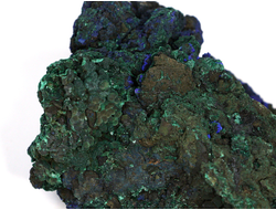 Азурит, Малахит, Азуромалахит, коллекционный образец, Россия (107*95*65 мм, 742 г) №20640