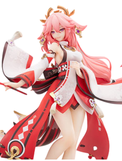 Фигурка 1/7 Яэ Мико (Yae Miko Astute Amusement Ver.)