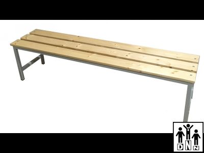 Скамейка для раздевалок без спинки (разборная)