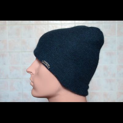 двуслойная двухстороняя шапка мужская