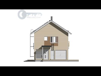 ДЖ-19 ЖИЛОЙ ДОМ: ГАБАРИТНЫЕ РАЗМЕРЫ: (9Х7М) 2 ЭТАЖА, ОБЩАЯ ПЛОЩАДЬ: 146М²