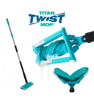 Швабра Titan Twist Mop - микрофибра с отжимом оптом