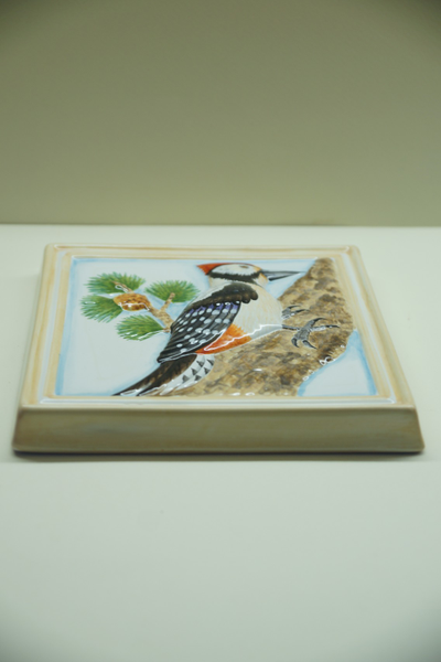 Дятел (панно)