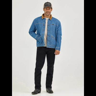 Куртка Wrangler® Straight Yoke Sherpa Lined Denim Jacket