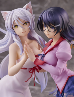 Фигурки Цубаса Ханэкава и  Чёрная Ханэкава (Hanekawa Tsubasa, Black Hanekawa)