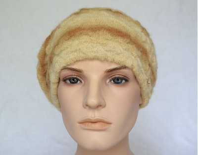 Берет Vizio 7014 B светло - коричневый