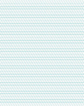 Тетрадь для чистописания. Линовка №2