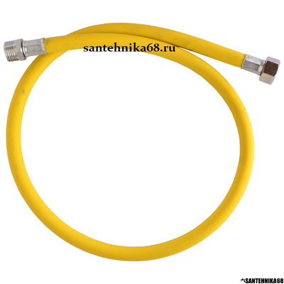 Подводка для газа ПВХ ELKA гайка-штуцер 0,4 0,5 0,6 0,8 1,0 1,5 1,8 м 2м 2,5 м 3,0 м 4,0 м 5,0 м 6,0 м гш