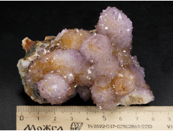 Кварц кактусовый, аметистовый, ЮАР (80*60*54 мм, 233 г) №38191