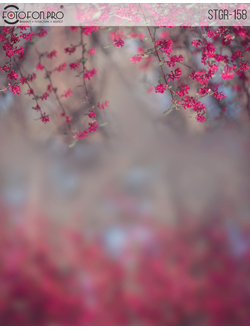 Фотофон на холсте «Цикломеновые брызги»