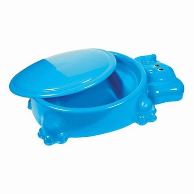 Песочница пластиковая Слоник с крышкой