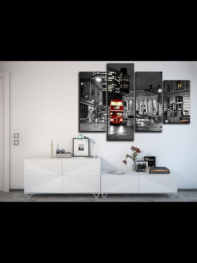 Модульная картина &quot;Лондон серый&quot;