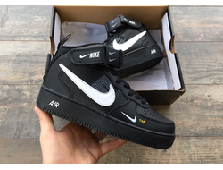Кроссовки Nike Air Force 1 Utility Mid Black