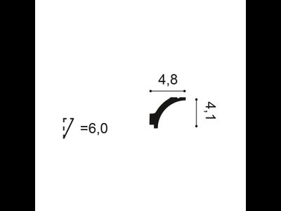 Карниз C260 - 4,1*4,8*200см