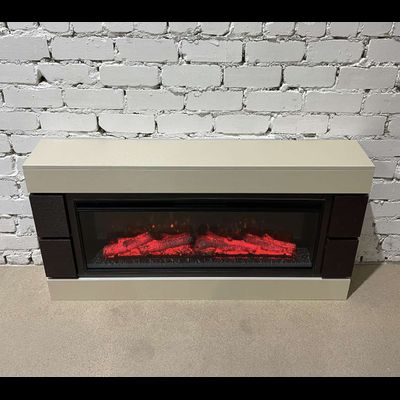 Линейный электрокамин Норман SL-BL с очагом Joker 45