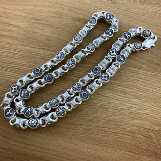 (10 января – 3 февраля) Цепочка по Дате Рождения с Чертогом Медведя, Молвинцем, Цветком Папоротника, Знаком Велеса, Громовиком, Целебником, Сварожичем, Звездой Руси, Коловратом, Алатырем