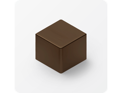 Профиль L-образный алюминиевый 10 мм. NEEXY PV02-47 MBR-D Темная бронза матовая 2.7 м.