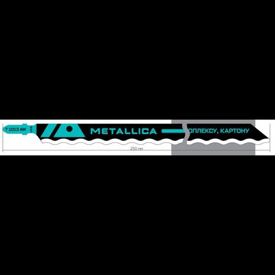 Пилка д/лобзика METALLICA Optima T1013AWP, 250/225мм, HCS-волн. нож, пеноплекс/гофрокартон/резина