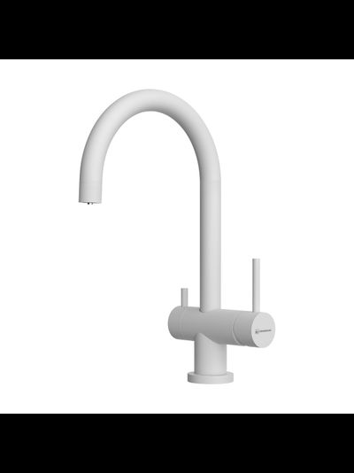 Смеситель OMOIKIRI YAMADA-WH  (4994227), белый/хром