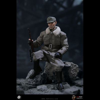 Немецкий снайпер Эрвин Кёниг ("Враг у ворот") - КОЛЛЕКЦИОННАЯ ФИГУРКА 1/12 German Sniper Colonel (CMS013) - POPTOYS