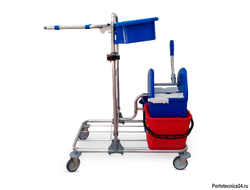 Тележка сервисная многофункциональная TEDDY 8189 на хромированной базе