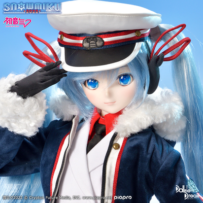 Одежда для куклы Мику Хацунэ (Cloth Dollfie Dream Hatsune Miku Snow 2022 Grand Voyage)