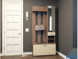 ПРИХОЖАЯ НИКА ВЗ910 910*2032*354 (ясень шимо темный/светлый)