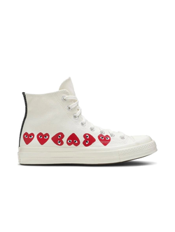 Converse Play Comme des garcons черные высокие