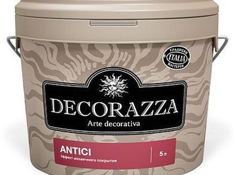 Decorazza ANTICI - краска с эффектом мозаичного покрытия