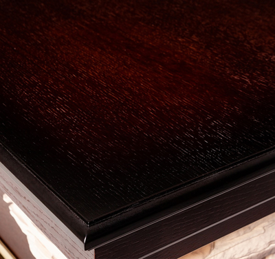 Угловой электрокамин Dublin Rock AO с Fobos RC