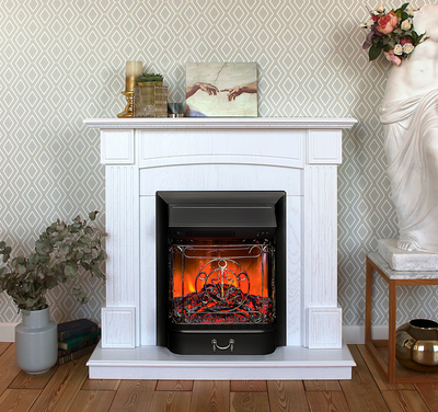 камин электрический Andrea WT с очагом Majestic