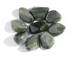 Кошачий глаз (кварцевый), галтовка в ассортименте, ЮАР (20-30 мм, 7-8 г) №6399