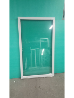 Бу1550-ОКНО ГЛУХОЕ ШИРИНА 900 ВЫСОТА 1560 ПРОФИЛЬ 60 , 32 СП (ДВУХКАМЕРНЫЙ)