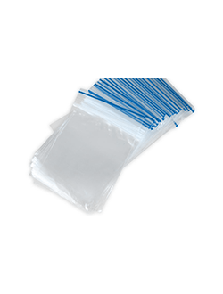 Гриппер (Пакет с защелкой, ZIP-LOCK)  120мм х 170мм 100 штук/пачка