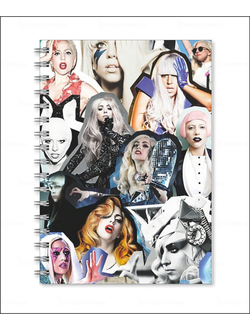 Тетрадь Леди Гага ,  Lady Gaga  № 20