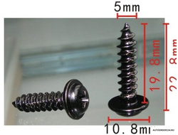 Саморез 5*19,8 черный (2053) (цена за 100шт.)