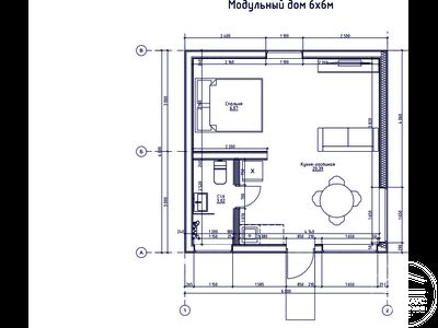Модуль дома "Романтика"