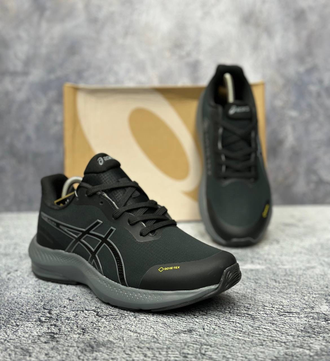 Asics Gel Pulse 14 Gore-Tex Black Grey Утепленные