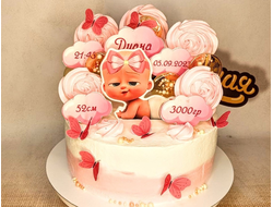 Оформление торта любыми героями на шпажках