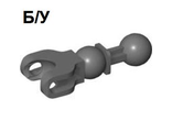 ! Б/У - Hero Factory Arm / Leg with Ball Joint on Axle and Ball Socket, Dark Bluish Gray (90609 / 4618992) - Б/У