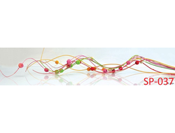 SP-037 АБСТРАКЦИЯ Глянцевая стеновая панель ALBICO  2800*610*6мм