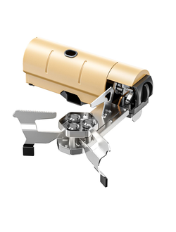 Плитка газовая/ печь кассетная высокой мощности #К-1008 с сумкой переносной с пьезо поджигом (мощность: 3600 Вт)